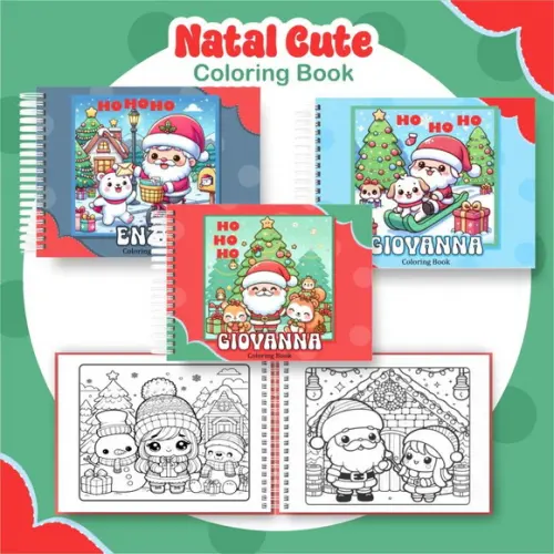 Arquivo Digital: Livro de Colorir Natal