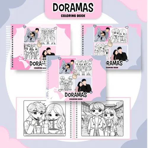 Arquivo Digital: Livro de Colorir Doramas