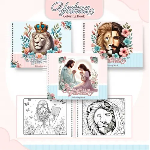 Arquivo Digital: Livro de Colorir ? Colorindo com Yeshua