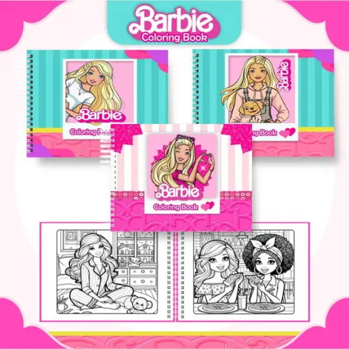 Arquivo Digital: Livro de Colorir ? Barbie