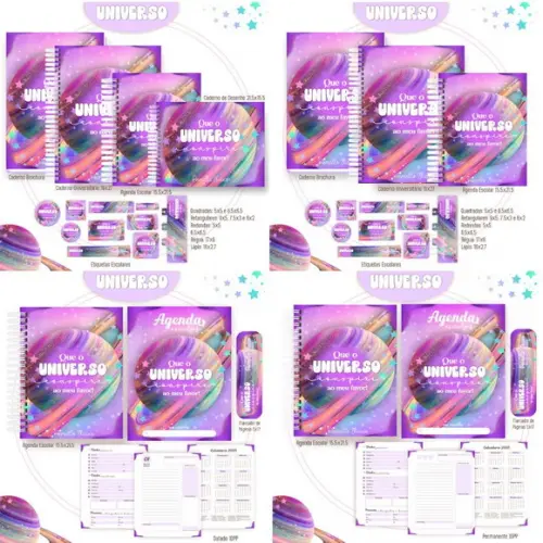 Arquivo Digital Combo Escolar 2025 - Universo