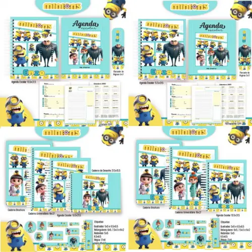 Combo Escolar 2025 - Minions
