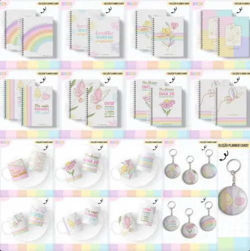 Combo Planner Candy 2025 Arquivo Digital