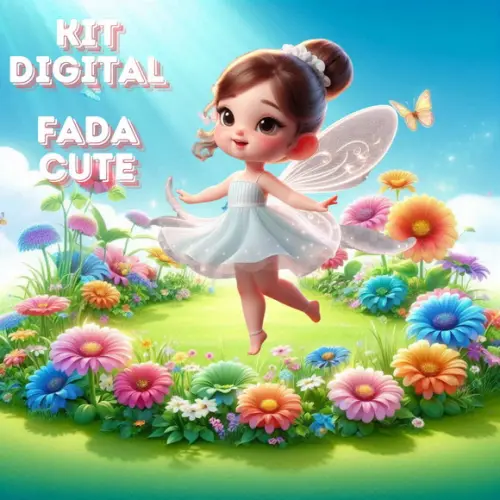 Kit Digital Fada Cute