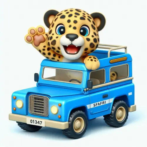 Kit Digital Safari Azul
