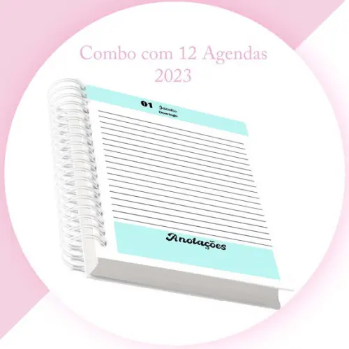 12 Arquivos Digitais Agendas 2023 Datadas E Permanentes