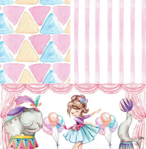 Circo Rosa Bailarinas