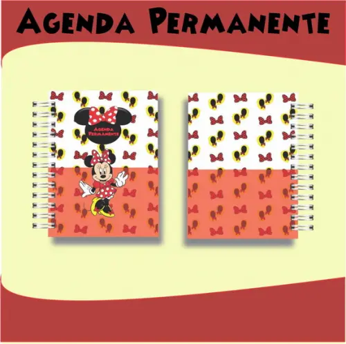 AGENDA Permanente Minnie Arquivo Digital