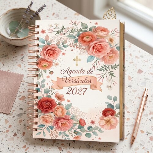 Agenda de Versículos 2027 Arquivo Digital - Devocional Diário
