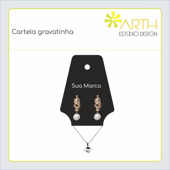 Tag para Colar, Pulseiras e Brincos Personalizada - 1000 unidades
