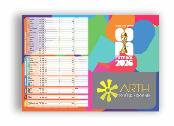 Tabela Copa 2026 ( 1000 unidades )