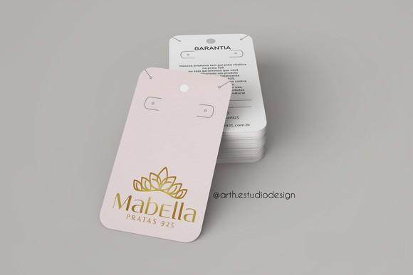 Tags Personalizadas para Brincos e Colares 1.000 Und