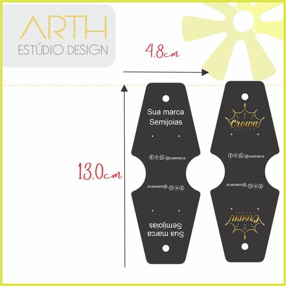 Tag para Colar, Pulseiras e Brincos Personalizada - 1000 unidades