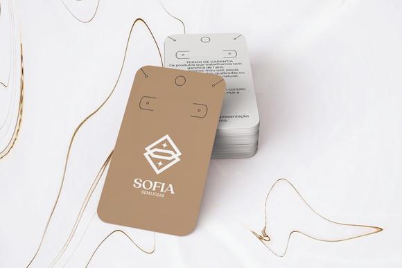 Tags Personalizadas para Brincos e Colares 1.000 Und