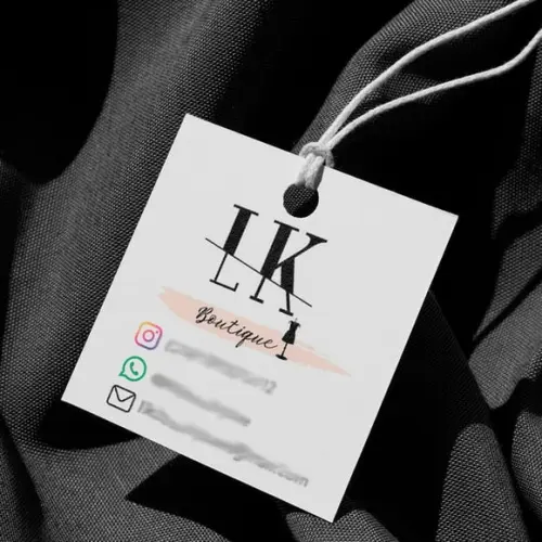 kit Mini Tags Personalizadas Frente e Verso (2000)