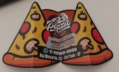 Cartão de Visita Personalizado para Retrovisor ( 1000 unidades)