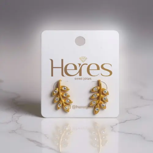 Cartela Tag de Brinco Personalizadas -  1000 unidades