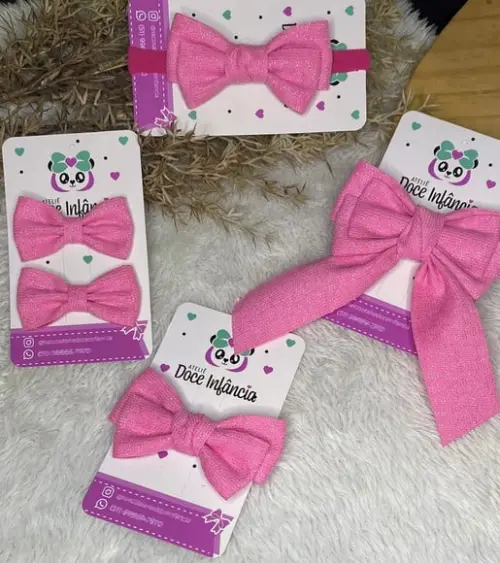 Tag de Laço Personalizada com a Sua Marca 1.000 Und