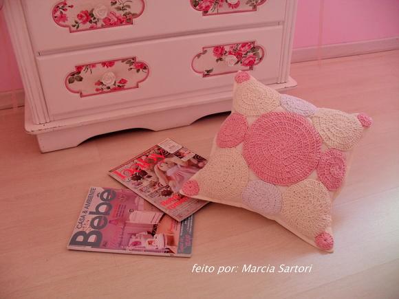Almofada de croche