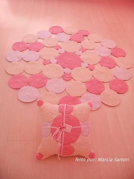 Almofada de croche