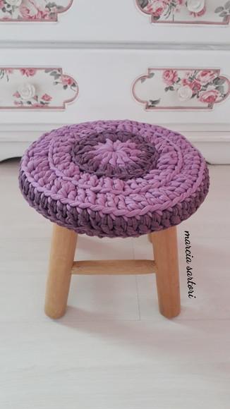 Banquinho de Croche