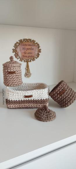Kit Higiene Crochê