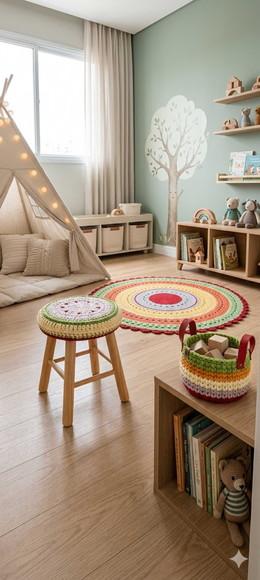 Kit Infantil de Croche