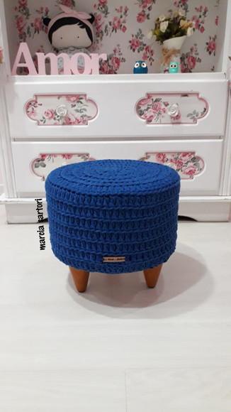 Puff Infantil de croche