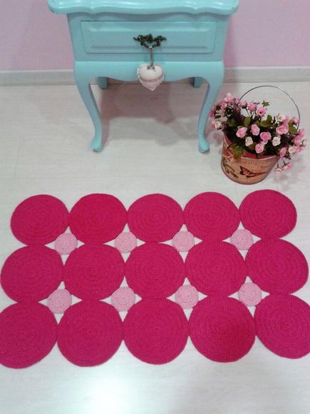 Tapete Bolas Pink