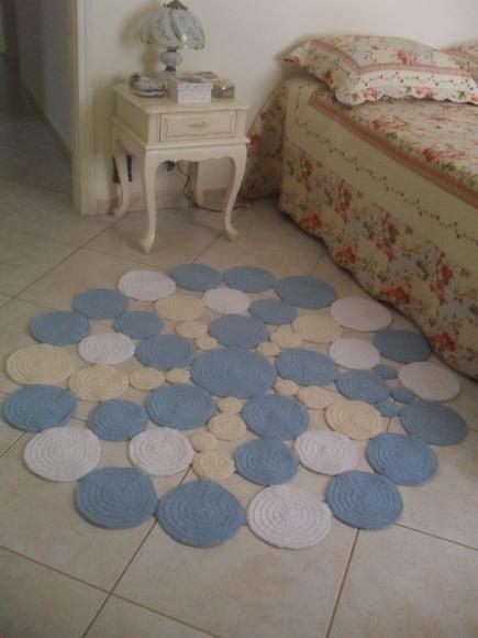 Tapete de Bolas Azul