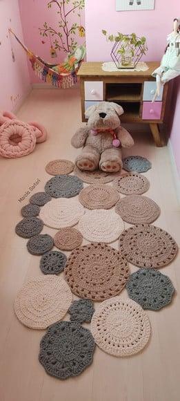 Tapete de Crochê Infantil