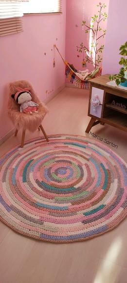 Tapete Infantil Fio De Malha ( 1,20 M )