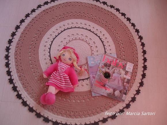 Tapete infantil redondo