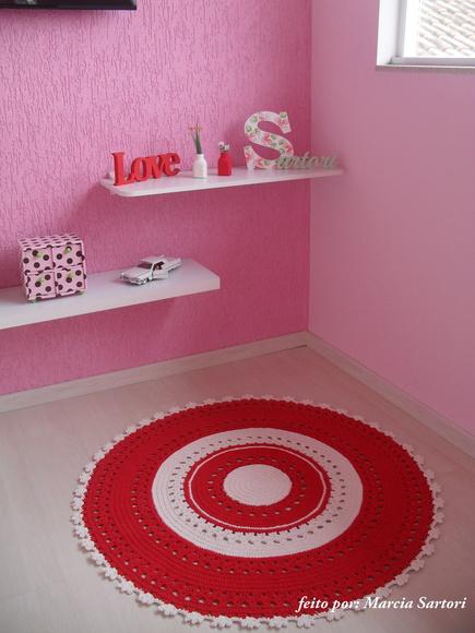 Tapete infantil redondo