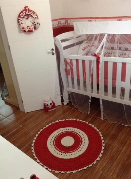 Tapete infantil redondo