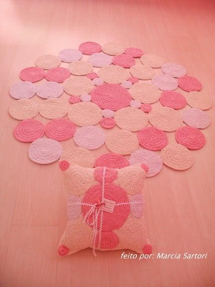 Almofada de croche