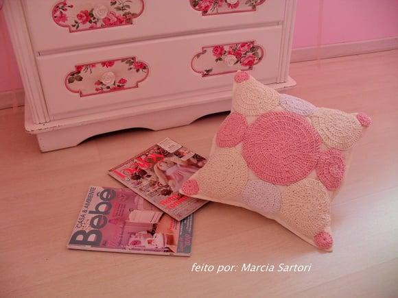 Almofada de croche