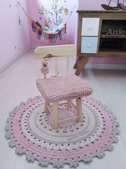 Cadeirinha de Crochê