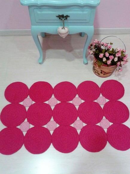 Tapete Bolas Pink