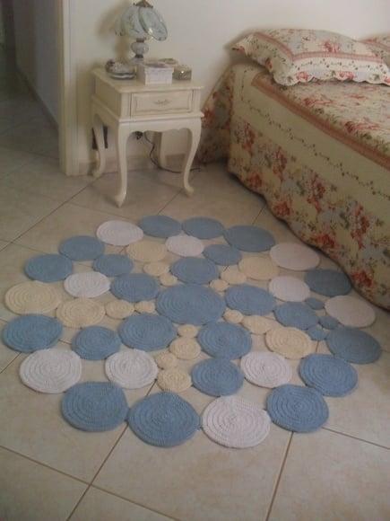 Tapete de Bolas Azul