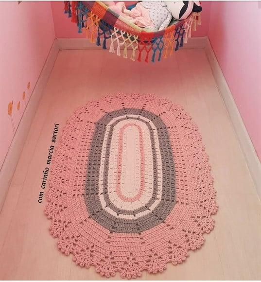Tapete Oval Infantil