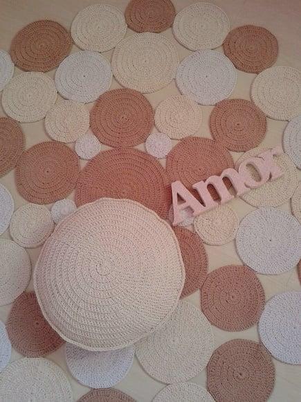 Almofada de croche