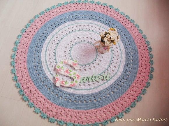 Almofada de croche