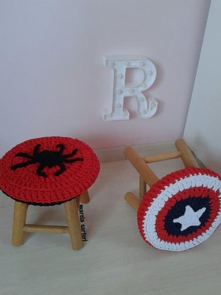 Banquinho croche