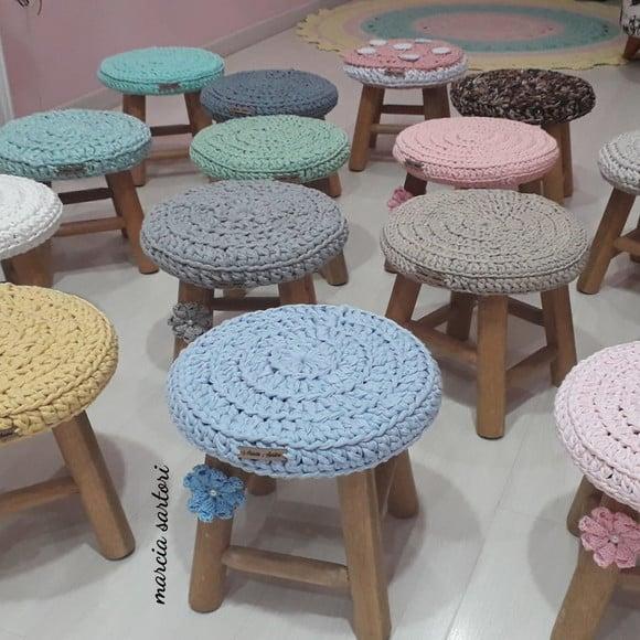 Banquinho Croche