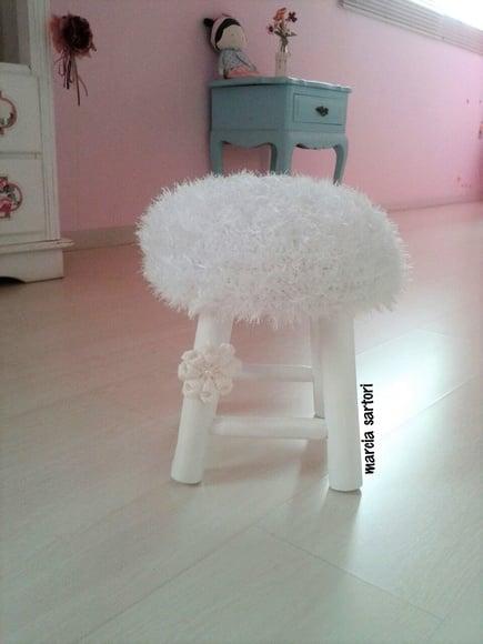 Banquinho de Croche
