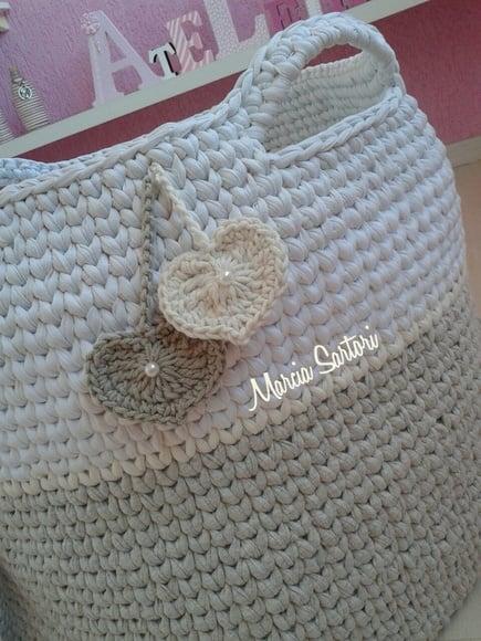 Cesto de croche