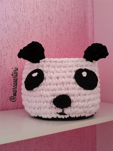 Cesto de croche