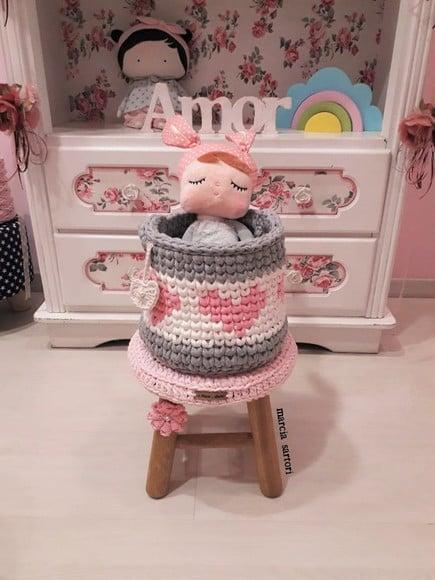 Cesto Organizador de Brinquedos