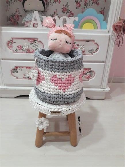 Cesto Organizador de Brinquedos